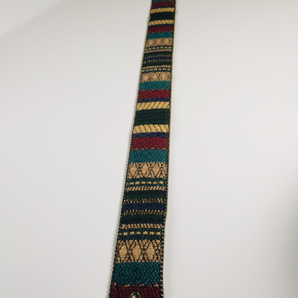Absolutely Fresh | Vintage genuine leather belt - Picture 3 of 5